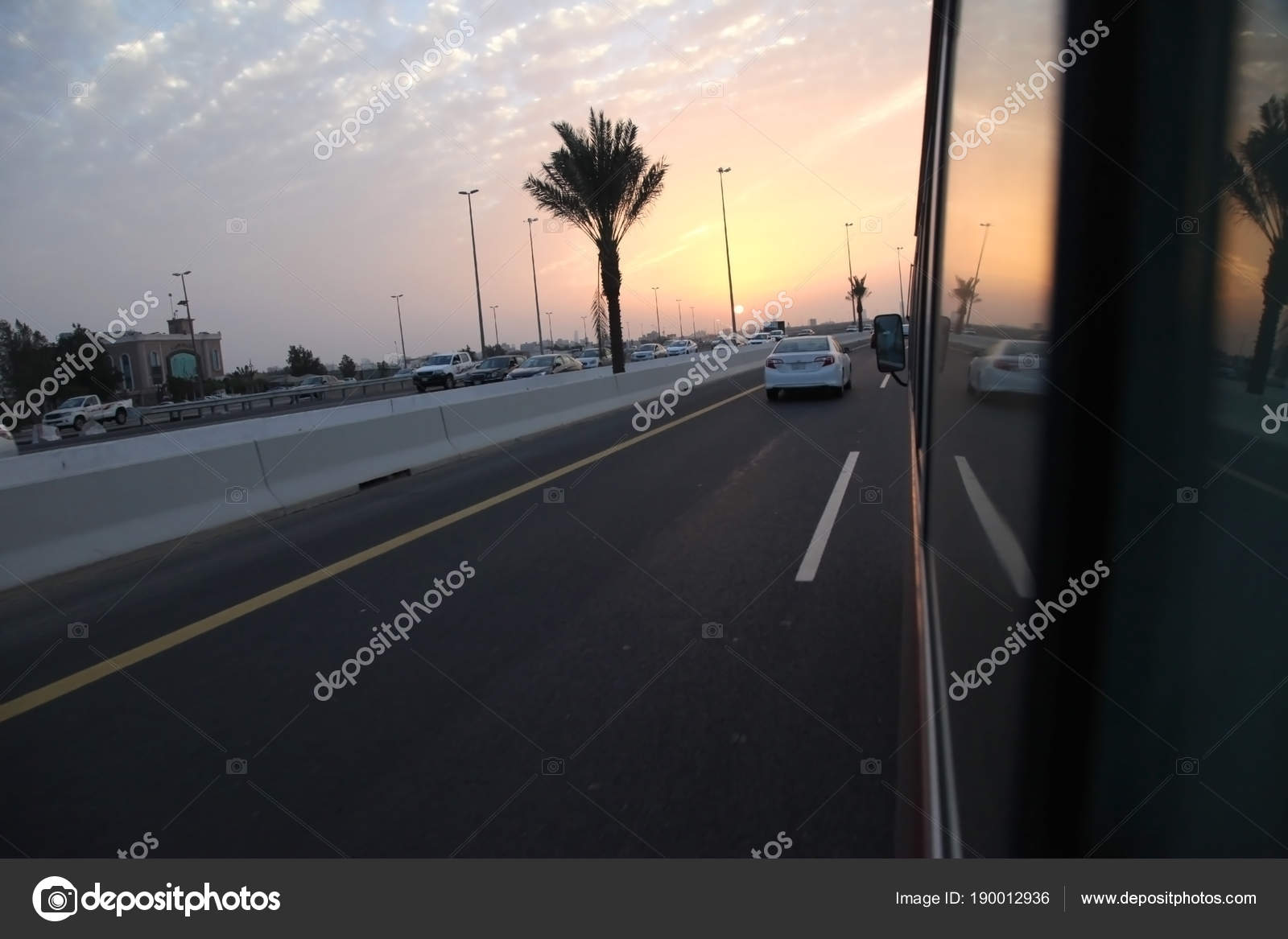 Road Trip Road Saudi Arabia Summer While Sunset Stock Editorial Photo C Rahuldsilva 190012936