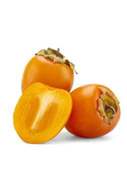 Beyaz arka planda yaprak izole edilmiş taze hurma ağaçları. tam alan derinliği