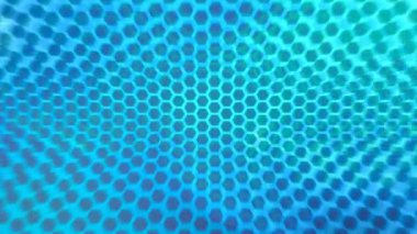 Tarak döngü animasyon sallayarak mavi