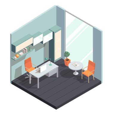 İzometrik Office iç