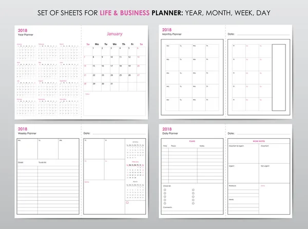 Hayat planlayıcısı 2018