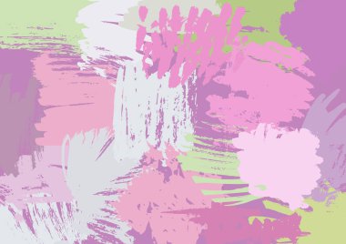 Modern fırça vektör arka plan