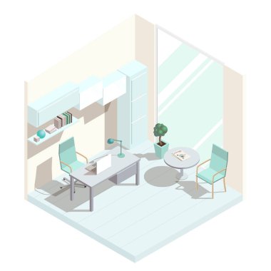 İzometrik Office iç