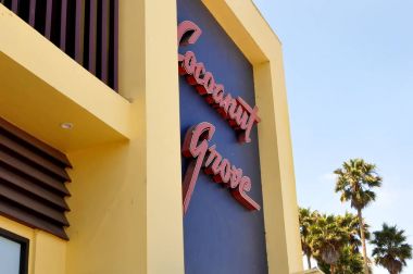 Santa Cruz Beach Boardwalk, Santa Cruz, California, ABD - ünlü Cocoanut Grove balo salonu