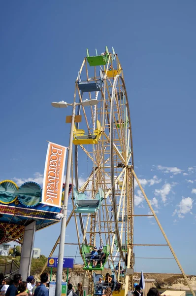Santa Cruz Beach Boardwalk Santa Cruz California Usa Ferris Wheel — Stockfoto
