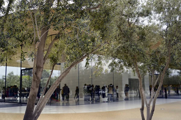 Santa Clara California Eua Novo Apple Park Visitor Center Construído — Fotografia de Stock