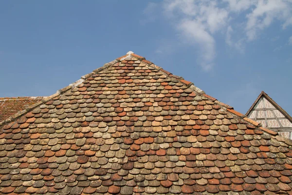 Roof of old building — Stock Photo, Image