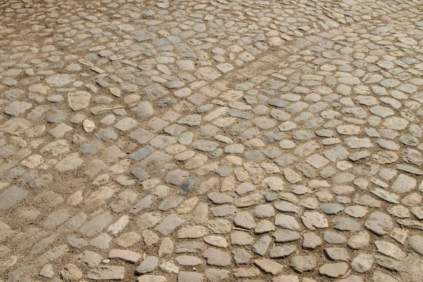 Old stone block pavement — Stock Photo, Image