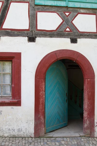 Half timbered house in Alsace — Stock Photo, Image