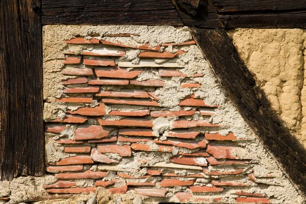 Détails des murs en Alsace — Photo