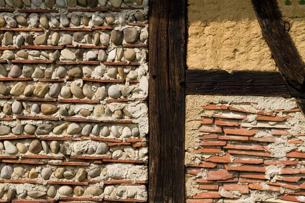 Detalles de la pared en Alsacia —  Fotos de Stock