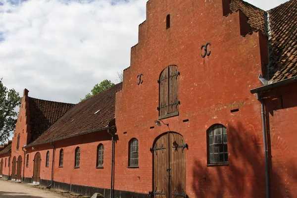 Zobacz Svenborg Wyspie Fyn Danii — Zdjęcie stockowe