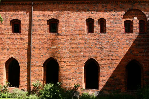 Vor Frue kloster, ett karmeliterklostret i Helsingör (Helsing — Stockfoto