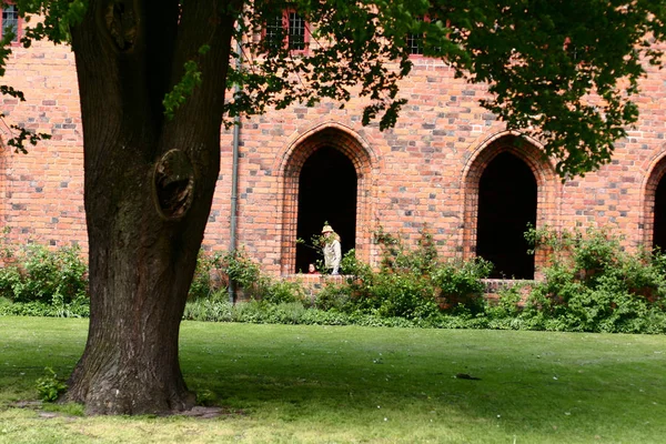 Vor Frue Kloster Ein Karmeliterkloster Elsinore Helsingor — Stockfoto