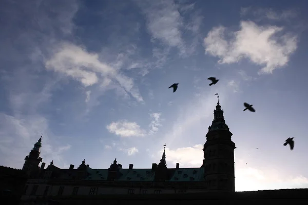 エルシノア 北ヨーロッパの最高級のルネッサンスの城の つコペンハーゲンの北にクロンボー城 — ストック写真