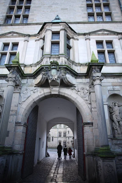 Schloss Kronborg Elsinore Nördlich Von Kopenhagen Eines Der Schönsten Renaissanceschlösser — Stockfoto