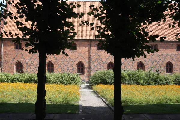 Vor frue kloster, ein karmeliterkloster in elsinore (helsing — Stockfoto