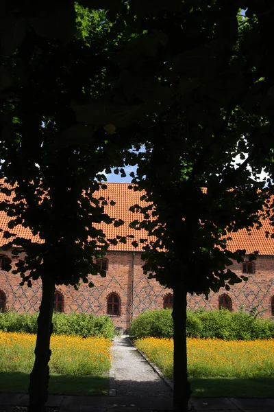 Monasterio de Vor Frue, un monasterio carmelita en Elsinore (Helsing — Foto de Stock