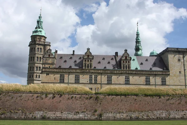 Schloss Kronborg Elsinore Nördlich Von Kopenhagen Eines Der Schönsten Renaissanceschlösser — Stockfoto