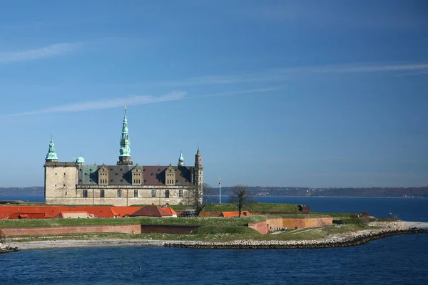 Kronborg Castle Elsinore Severně Kodaně Jeden Nejkrásnějších Renesančních Zámků Severní — Stock fotografie