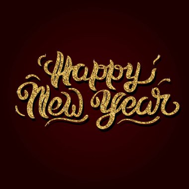 Mutlu yeni yıl ile yazı