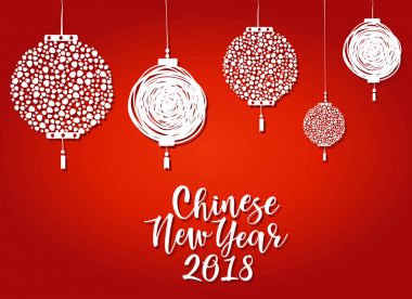 Çin Yeni Yıl tebrik kartı