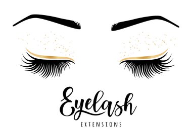 Eyelash extensions logo