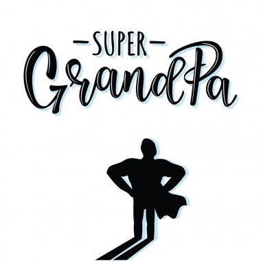 'Süper dede' yazı poster