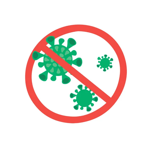Ilustracja komórek wirusa grypy — Wektor stockowy