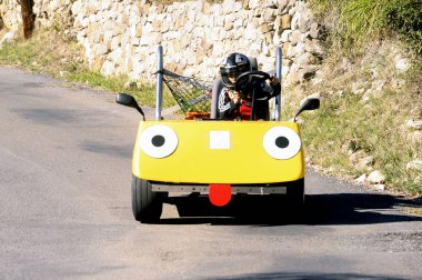 Tornac Köyü organize soapbox race