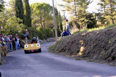 Tornac Köyü organize soapbox race