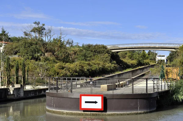 Fonserannes su eğimi ile kilit giriş