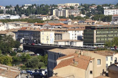 Carcassonne şehir merkezi