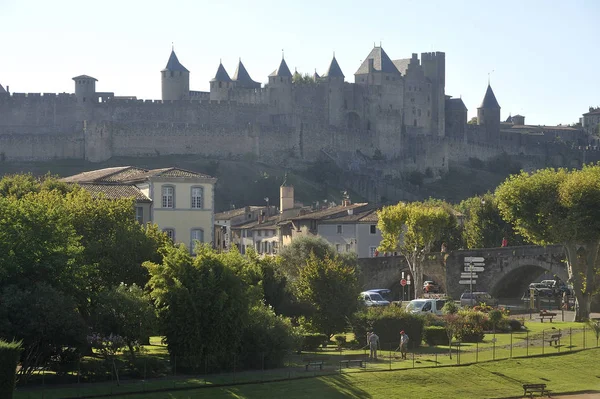 Ville fortifiée de Carcassonne — Photo