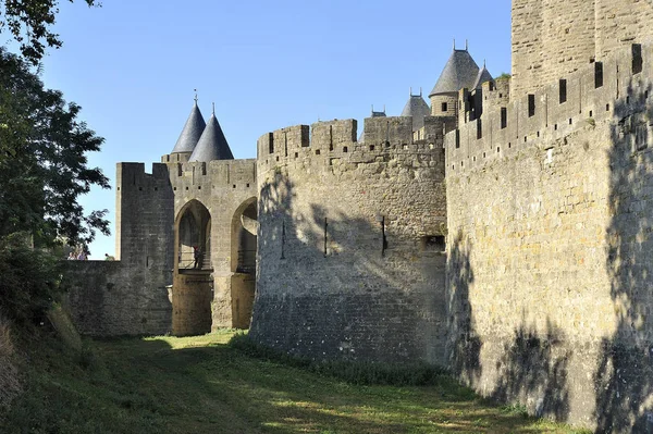 Fortified city of Carcassonne — Stock Photo, Image