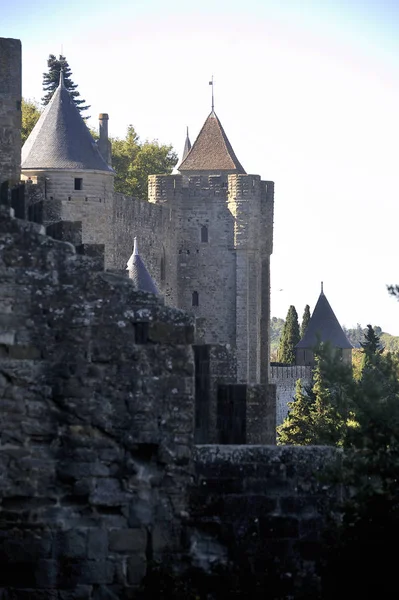 Città fortificata di Carcassonne — Foto Stock
