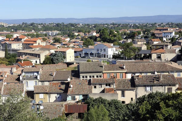 Carcassonne city center — Stock Photo, Image