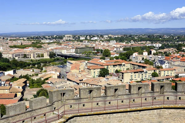 Carcassonne city center — Stock Photo, Image