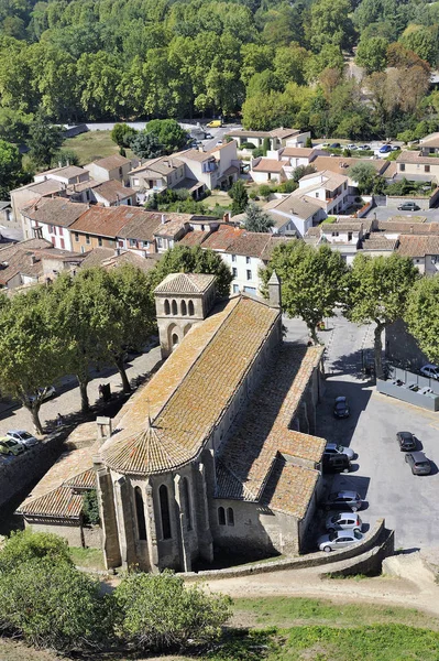 Carcassonne centro da cidade — Fotografia de Stock