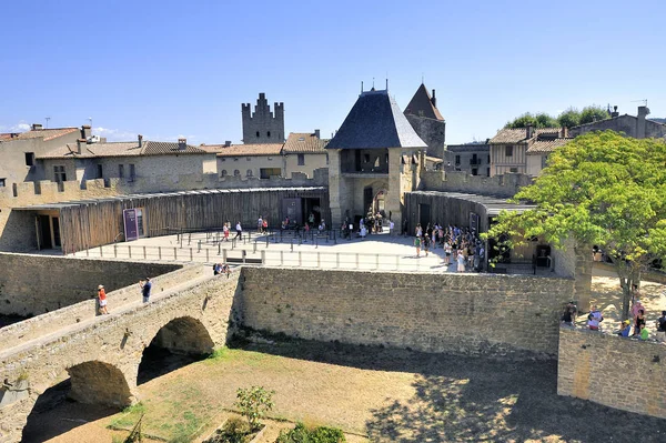 Ville fortifiée de Carcassonne — Photo
