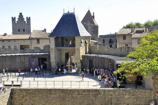 Città fortificata di Carcassonne — Foto Stock