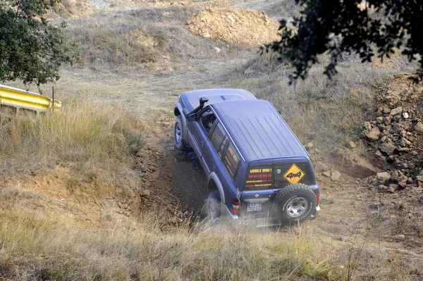 A Nissan Patrol in action — Stock Photo, Image