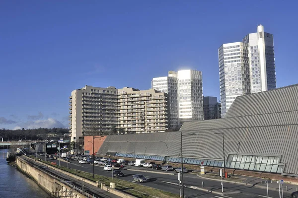 Görünümü, bir bölge, Boulogne Billancourt — Stok fotoğraf