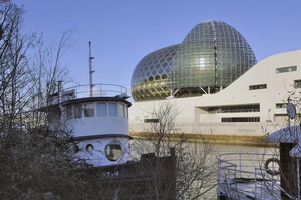 La Seine Musical est un ensemble de bâtiments consacrés à la musique — Photo