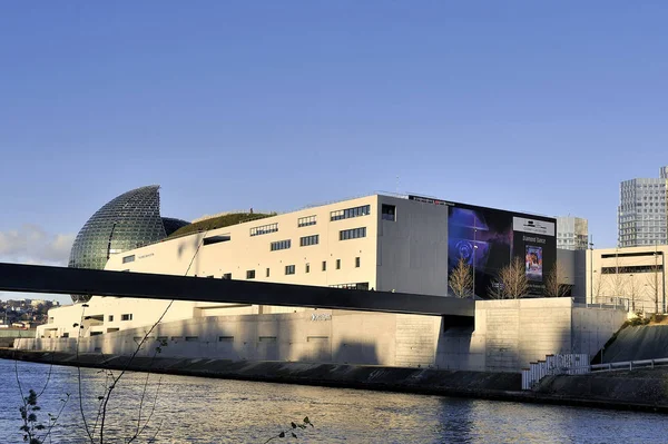 Seine müzikal binalar müzik adanmış bir kümesidir — Stok fotoğraf