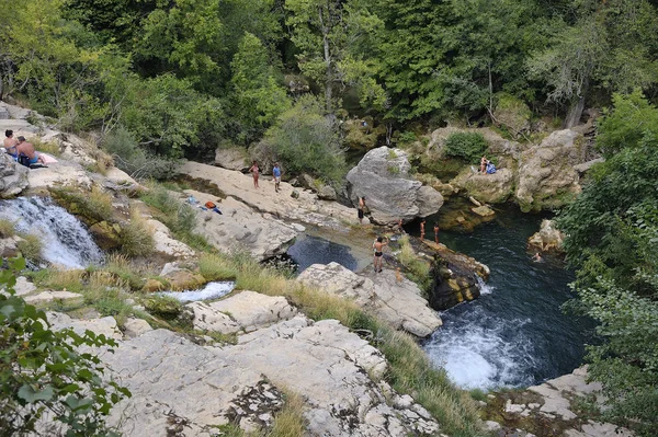 Navacelles sirke — Stok fotoğraf