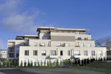 Modern inşaat yeni bina