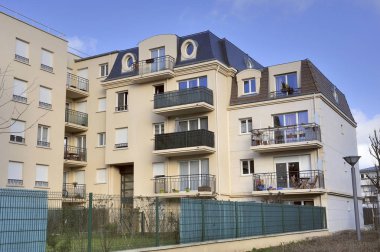 Modern inşaat yeni bina