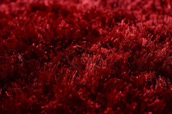 Close View Fluffy Carpet Stylish Textured Indoor Background Resolution Image — Stock Photo, Image