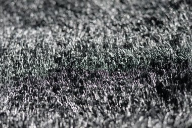 Closeup dokulu kabarık Tekstil sentetik kürk arka plan üzerinde